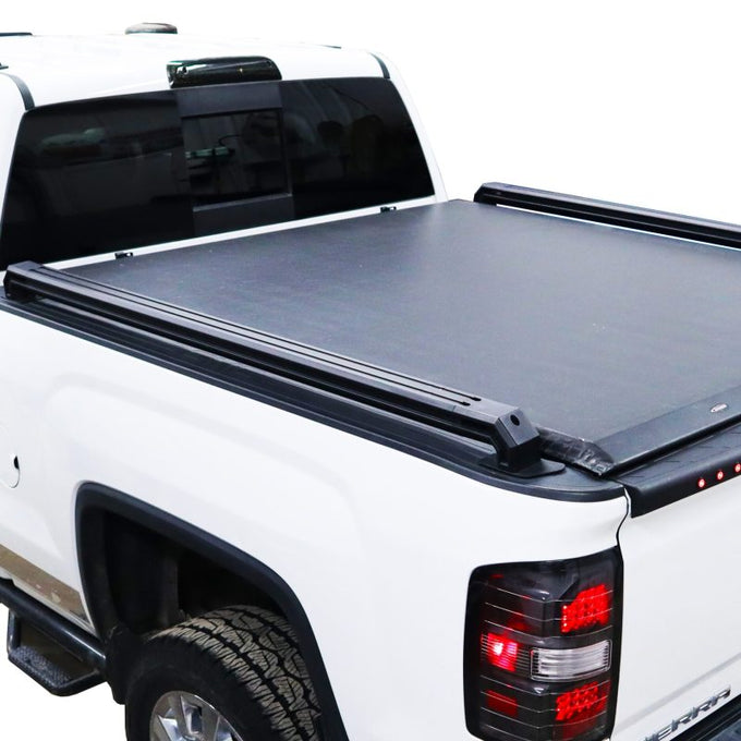 8ft. Bed Tec Rails <br> 14-19 Chevy Silverado, GMC Sierra 1500 2500 3500 HD