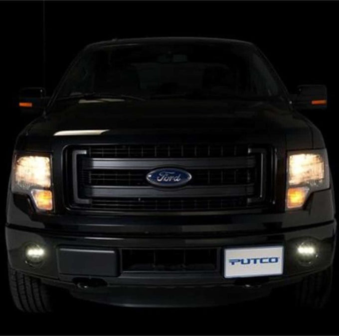 Pair 2400LM Luminix High Power LED Fog Lamps <br> 04-14 Ford F-150