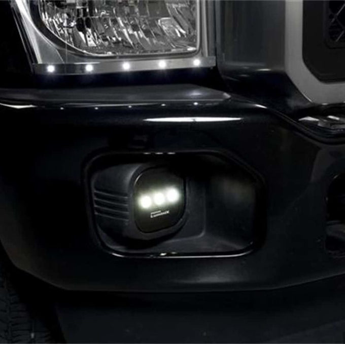2400LM Luminix High Power LED Fog Lamps <br> 11-16 Ford F-250 Super Duty F-350