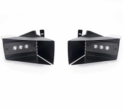 2400LM Luminix High Power LED Fog Lamps <br> 09-19 Dodge Ram 1500 2500 3500