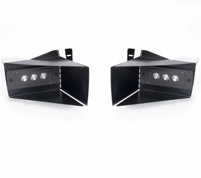 2400LM Luminix High Power LED Fog Lamps <br> 09-19 Dodge Ram 1500 2500 3500