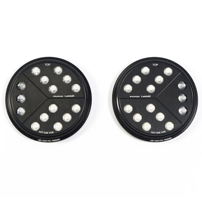 Luminix High Power LED HeadLights <br> 97-18 Jeep Wrangler
