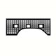 5.8ft. Short Box)Molle Driver Side Panel <br> 19-25 Chevy Silverado, GMC Sierra 1500