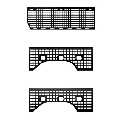 6.8ft. Standard Box Molle Passenger Side Panel <br> 20-24 Chevy Silverado, GMC Sierra 2500 3500 HD