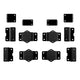 5.7/6.4/8ft. Molle Front Panel <br> 19-25 Ram 1500