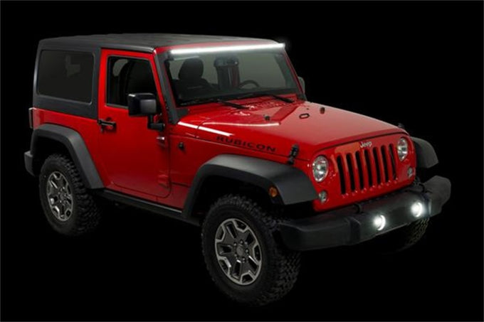Roof Bracket Kit for PN 10050 <br> 07-18 Jeep Wrangler