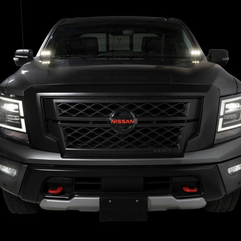 Luminix Hood Brackets <br> 16-24 Nissan TITAN