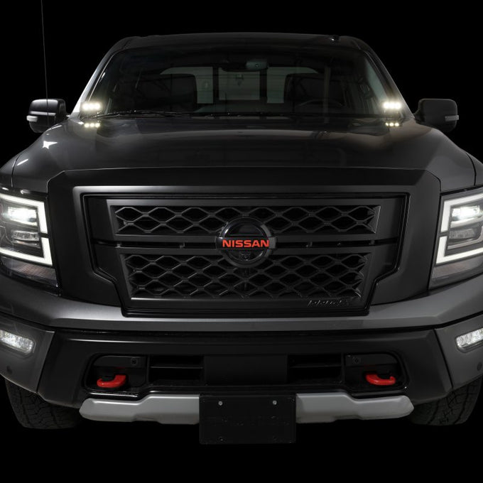 Luminix Hood Brackets <br> 16-24 Nissan TITAN