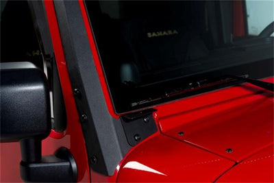Light Bar Bracket (Pair) Fits PN10004 <br> 07-18 Jeep Wrangler