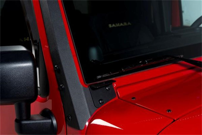 Light Bar Bracket (Pair) Fits PN10004 <br> 07-18 Jeep Wrangler