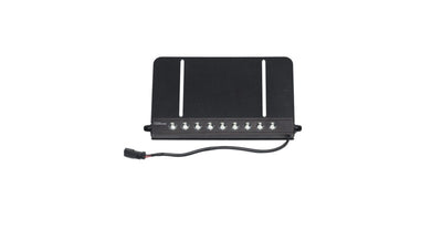 License Plate Frame w/ 10in Luminix Light Bar <br> 07-18 Jeep Wrangler (JK)
