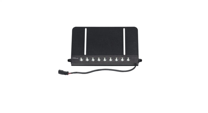 License Plate Frame w/ 10in Luminix Light Bar <br> 07-18 Jeep Wrangler (JK)