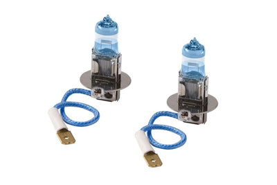H3 Double White Pure Halogen HeadLight Bulbs <br> Universal