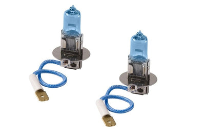 H3 Night White Pure Halogen HeadLight Bulbs <br> Universal