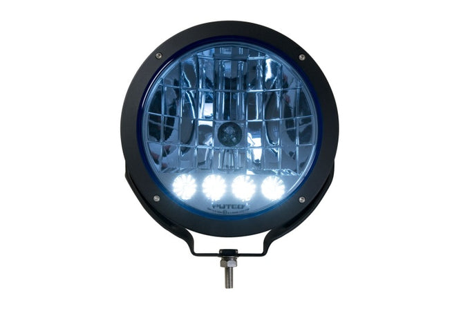 HID Off Road Lamp w/4 LED DayTime Running Lights <br> Universal