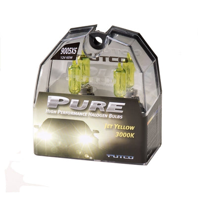 Jet Yellow 9005XS Pure Halogen HeadLight Bulbs <br> Universal