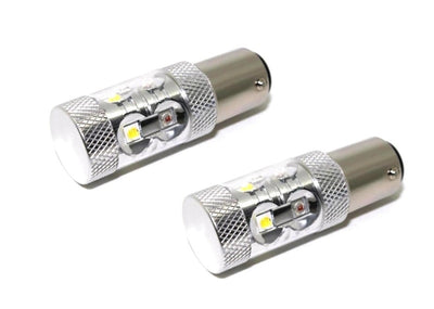 1157 - Plasma SwitchBack LED Bulbs - White/Amber <br> Universal