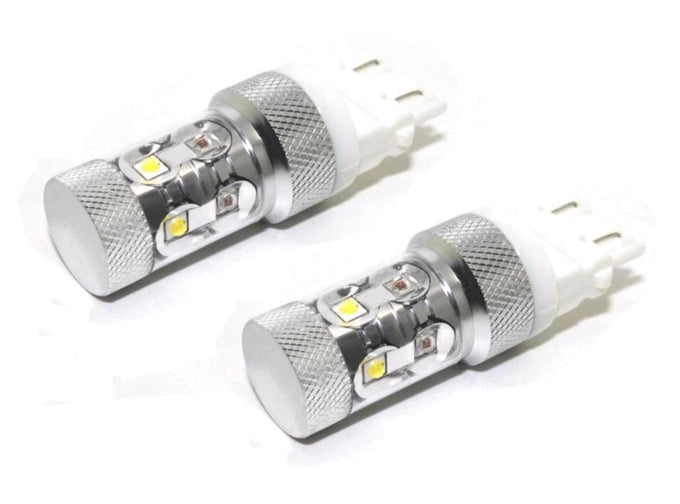 3157 White/Amber Plasma SwitchBack LED Bulbs <br> Universal