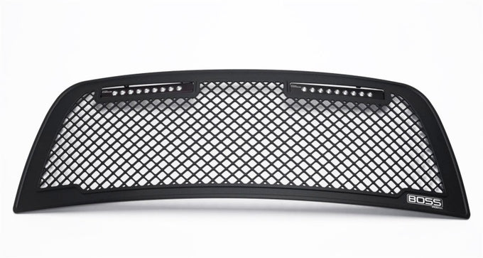Lighted Boss Grille w/ QTY 2 - 10in Luminix Light Bars <br> 15-19 Dodge Ram 2500 3500