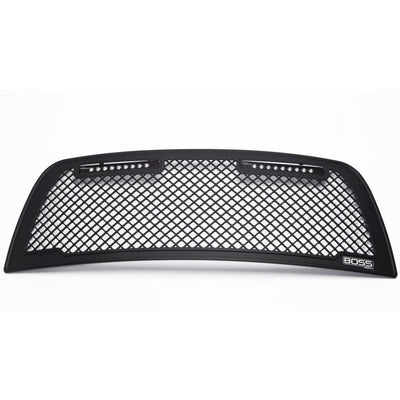 Lighted Boss Grille w/ QTY 2 - 10in Luminix Light Bars <br> 15-19 Dodge Ram 2500 3500