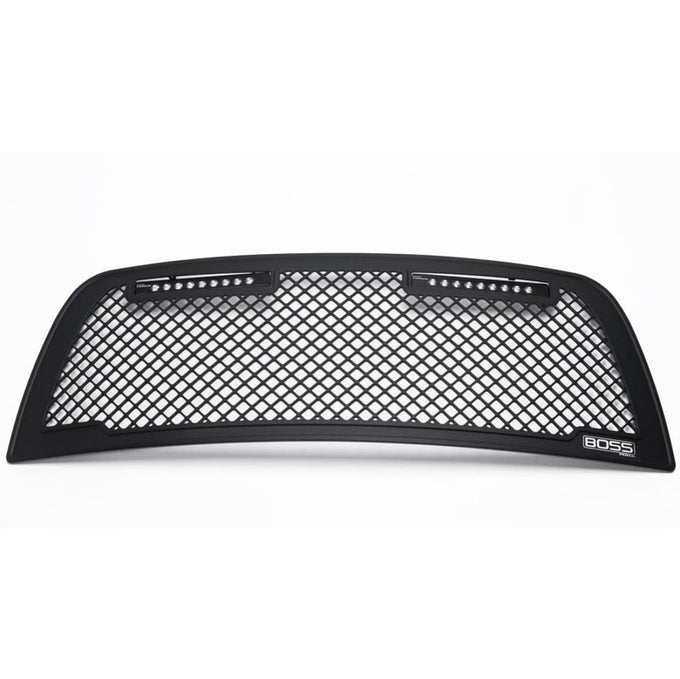 Lighted Boss Grille w/ QTY 2 - 10in Luminix Light Bars <br> 15-19 Dodge Ram 2500 3500