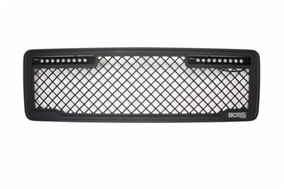 Lighted Boss Grille (w/ 10in Luminix Light Bar) <br> 13-14 Ford F-150