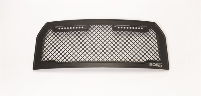 Boss Grille w/ two 10in Luminix Light Bars <br> 15-17 Ford F-150