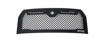 Lighted Boss Grille w/ Two 10in Luminix Light Bars <br> 15-17 Ford F-150