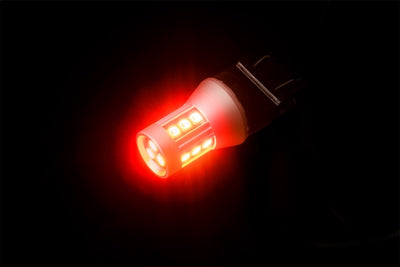 3156 - Red Metal 360 LED Light Bulbs <br> Universal