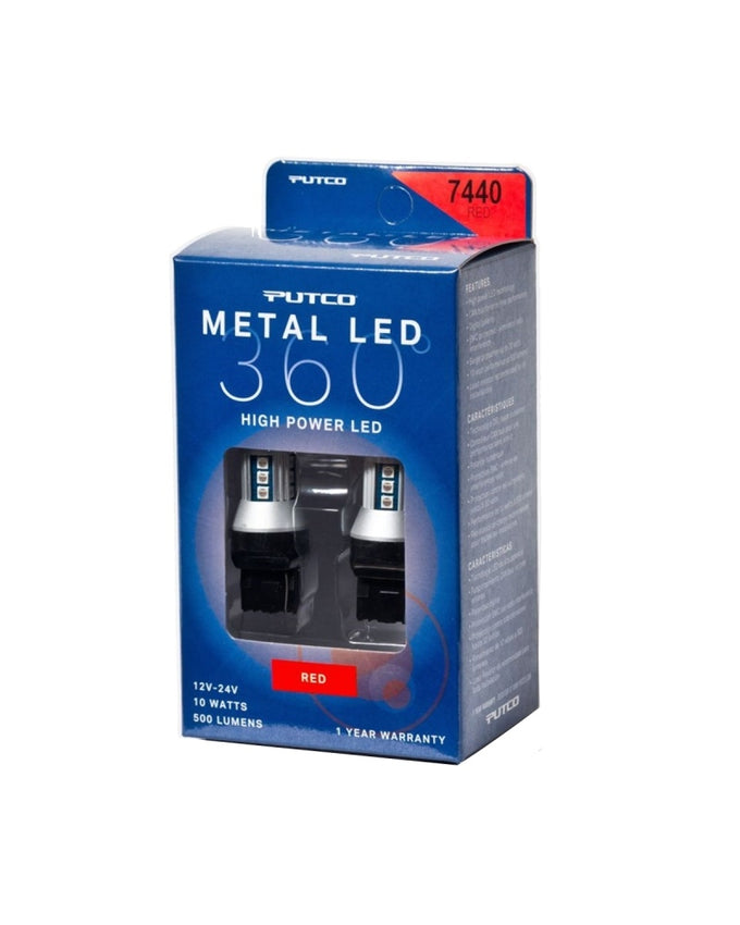 Red Metal 360 LED <br> Universal