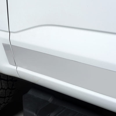 12pcs (w/o Factory Flares) Pro SS Rocker Panels <br> 09-24 Dodge Ram 1500