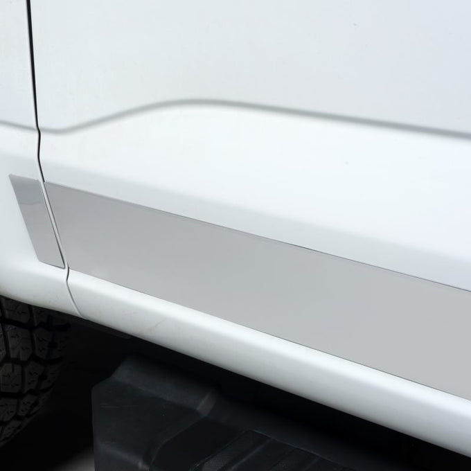 12pcs (w/o Factory Flares) Pro SS Rocker Panels <br> 09-24 Dodge Ram 1500