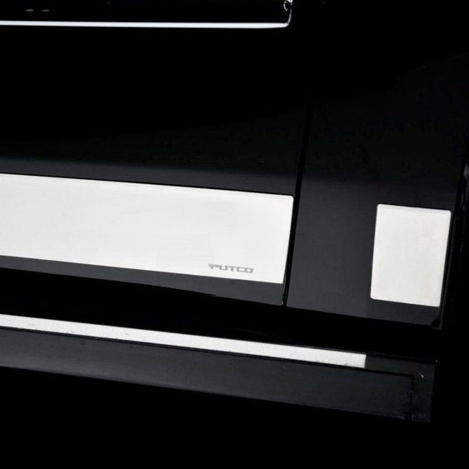 8in Wide 12pcs Pro Stainless Steel Rocker Panels <br> 03-09 Dodge Ram 1500 2500 3500
