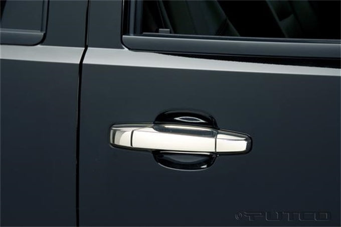 Door Handle Covers (2 Door) <br> 07-14 Chevy Silverado, GMC Sierra 1500 2500 3500 HD