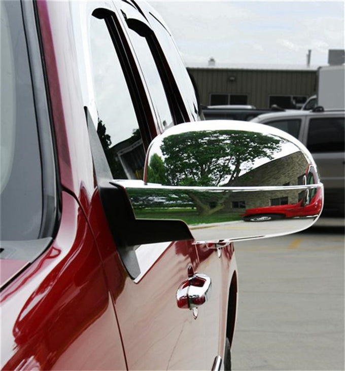 placement Upper Mirror Covers <br> 07-14 Chevy Silverado, GMC Sierra 1500 2500 3500 HD