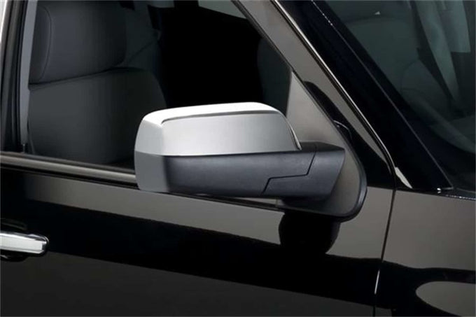 Replacement Upper Mirror Covers <br> 14-19 Chevy/GMC Silverado Sierra 1500 2500 3500 HD