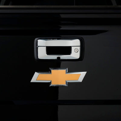 Tailgate & Rear Handle Covers <br> 14-19 Chevy Silverado, GMC Sierra 1500 2500 3500 HD