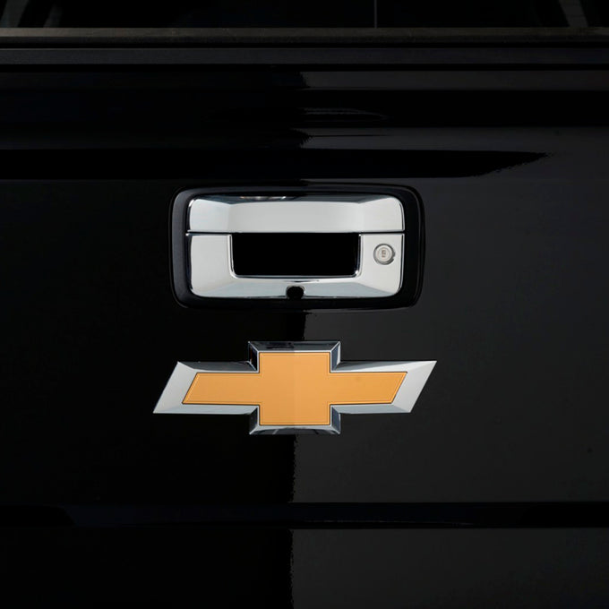 Tailgate & Rear Handle Covers <br> 14-19 Chevy Silverado, GMC Sierra 1500 2500 3500 HD