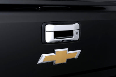 Tailgate & Rear Handle Covers <br> 14-19 Chevy Silverado, GMC Sierra 1500 2500 3500 HD