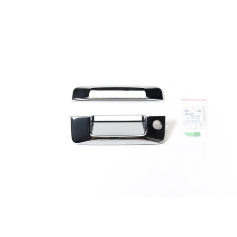 ailgate Handle Covers Base & Handle Cover <br> 14-19 Chevy Silverado, GMC Sierra 1500 2500 3500 HD
