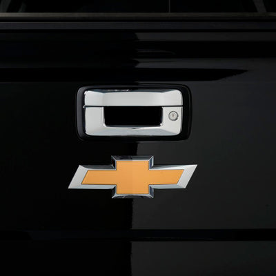 ailgate Handle Covers Base & Handle Cover <br> 14-19 Chevy Silverado, GMC Sierra 1500 2500 3500 HD
