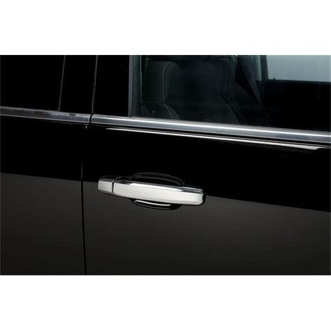 Door Handle Covers w/ Passenger Side Keyhole <br> 14-19 Chevy/GMC Silverado Sierra 1500 2500 3500 HD