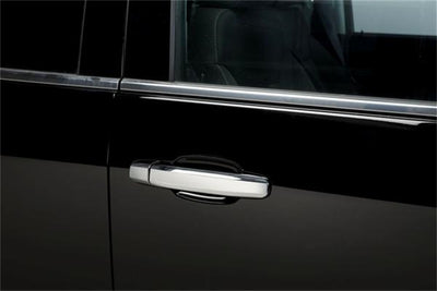 Door Handle Covers w/ Passenger Side Keyhole <br> 14-19 Chevy/GMC Silverado Sierra 1500 2500 3500 HD