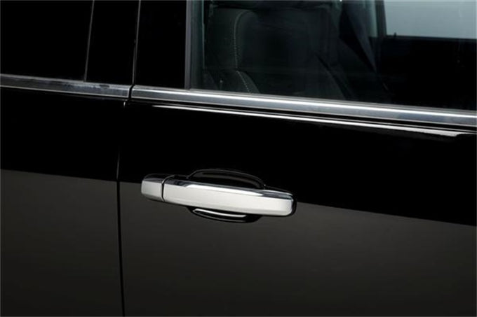 Door Handle Covers w/ Passenger Side Keyhole <br> 14-19 Chevy/GMC Silverado Sierra 1500 2500 3500 HD