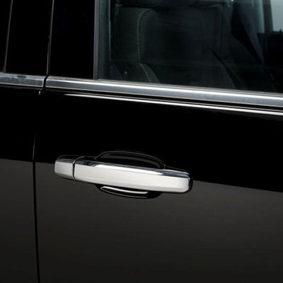 Door Handle Covers w/ Passenger Side Keyhole <br> 14-19 Chevy/GMC Silverado Sierra 1500 2500 3500 HD