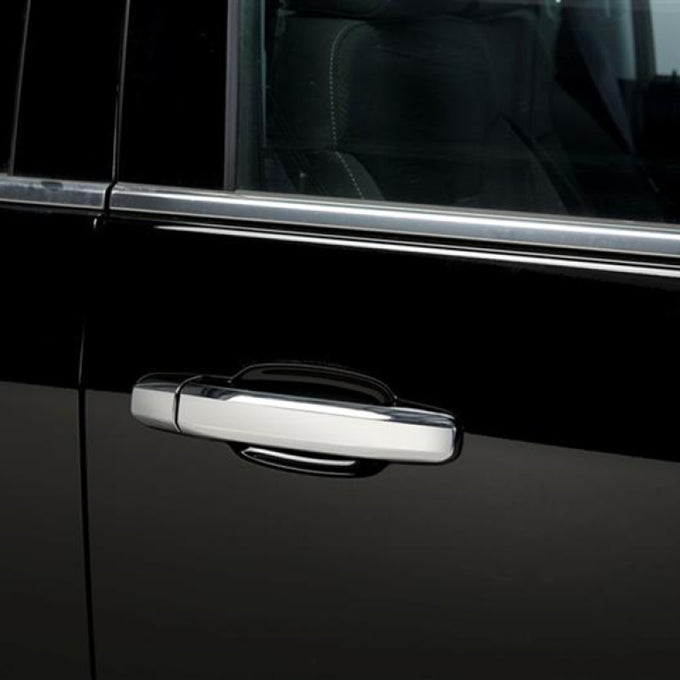Door Handle Covers w/ Passenger Side Keyhole <br> 14-19 Chevy/GMC Silverado Sierra 1500 2500 3500 HD