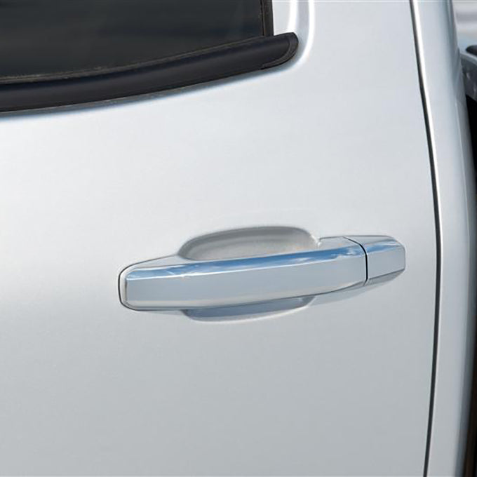 Side Keyhole Door Handle Covers <br> 14-19 Chevy Silverado, GMC Sierra 1500 2500 3500 HD