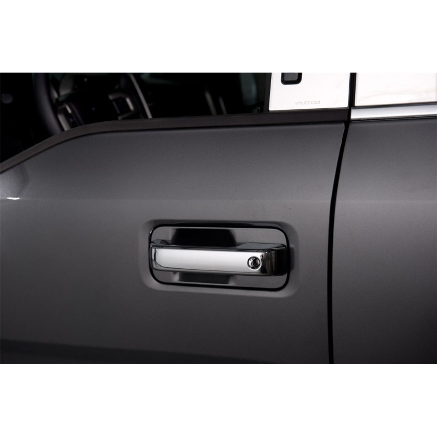 Door Handle Covers (4DR) w/ Driver Keyhole <br> 17-22 Ford F-250 F-35