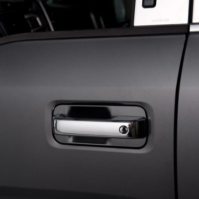 Door Handle Covers (4DR) w/ Driver Keyhole <br> 17-22 Ford F-250 F-35