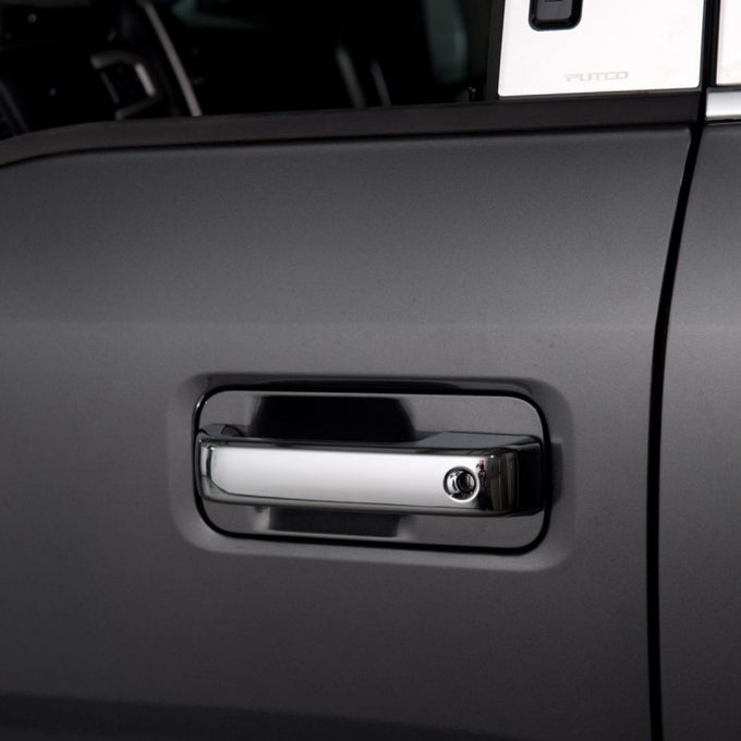 Door Handle Covers (4DR) w/ Driver Keyhole <br> 17-22 Ford F-250 F-35